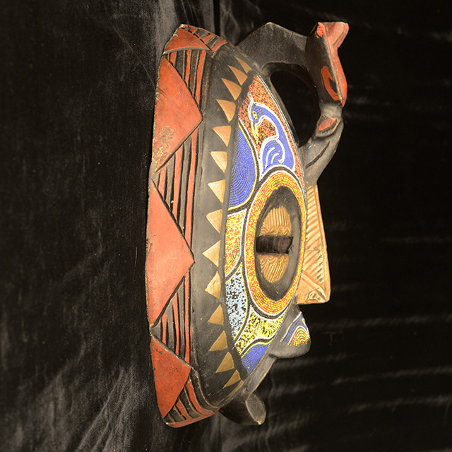 African luba mask Right Side - Click for a more detailed view of this African mask. African luba mask Right Side